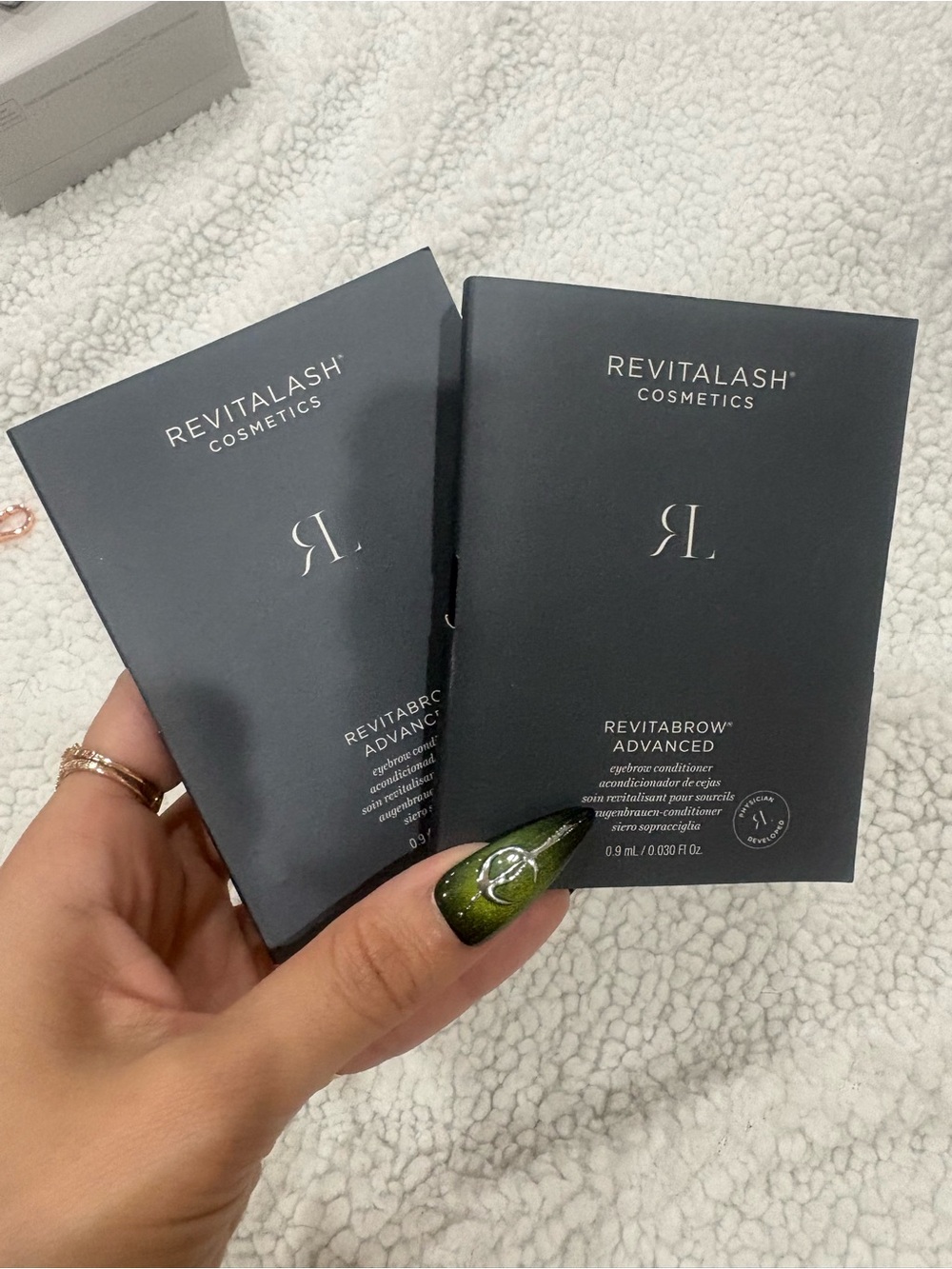 NWT 2pcs sample RevitaLash RevitaBrow Advanced Brow Conditioner
